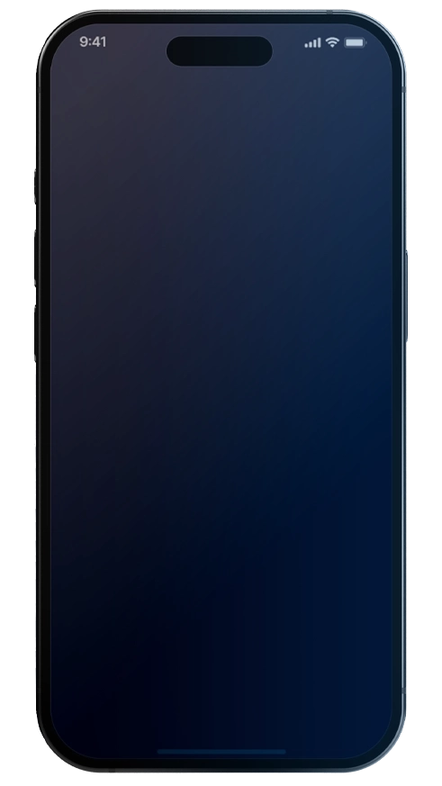 Interfaccia di trading mobile di Lumitex AI