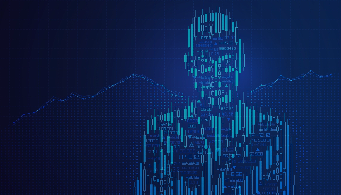 Grafica di sfondo di Lumitex AI